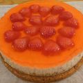 りりー♩'s cooksnap of when they made いちごのレアチーズケーキ♪.