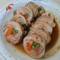 まい0223's cooksnap of when they made 鶏モモ肉でコクうまチキンロール&香味野菜.