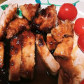 uhouhoho's cooksnap of when they made 簡単！生姜焼き風★ポークソテー.