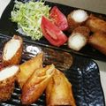 楽食いちばん's cooksnap of when they made 【農家のレシピ】長ネギの肉巻フライ.