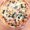 bellmeg's cooksnap of when they made 全部手作り♪ズッキーニのキッシュ.