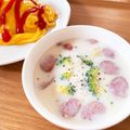 もなか's cooksnap of when they made ブロッコリーとソーセージのミルクスープ.