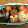 ピナ太郎's cooksnap of when they made キャラ弁おかず　簡単かわいいバルタン星人.