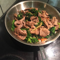 イルカ3's cooksnap of when they made 豚肉とケールのオイスター炒め♬.