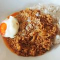 あたりめっこ's cooksnap of when they made レンジで簡単手軽☆ずぼらキーマカレー.