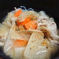 SHⅰ's cooksnap of when they made 豚汁.