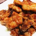 SHⅰ's cooksnap of when they made ふわっふわ鶏むね肉の甘辛炒め.
