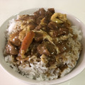 papikun's cooksnap of when they made 残りカレーでとろうまカレー丼♪.