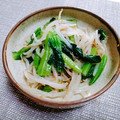 エミリーソーン's cooksnap of when they made 小松菜ともやしのナムル.