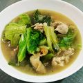 Sizuku04's cooksnap of when they made カロリー控えめ♪鶏肉キャベツ食べるスープ.