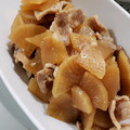 みずみずあいあい's cooksnap of when they made 簡単 豚バラと大根の甘辛煮.