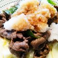 おみそとおぬの's cooksnap of when they made キャベツと牛こまのおろしポン酢のせ.