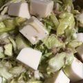 紅緒ちゃん's cooksnap of when they made 簡単☆サバ缶とキャベツと豆腐のサラダ.