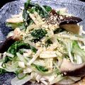 オイゼビウス's cooksnap of when they made エリンギ＆えのき＆水菜のナムル.