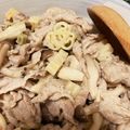 れいなすてぃん's cooksnap of when they made きのこと豚肉のクリームファルファレ.