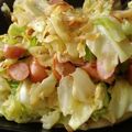 ポポポポポフィ〜♡'s cooksnap of when they made 食欲増進！ウインナーとキャベツマヨ炒め★.