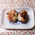 えつエツ's cooksnap of when they made 簡単☆椎茸のウインナーマヨチーズ焼き.