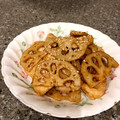 クックWT8PD3☆'s cooksnap of when they made 柔らか鶏むね肉とれんこんのオイスター炒め.