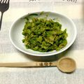 マーシ☆'s cooksnap of when they made 彩りキレイ春の味『ふき味噌』.