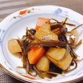 ℳᑦᑋᵃⁿ♡'s cooksnap of when they made 大根、にんじんと刻み昆布の煮物.