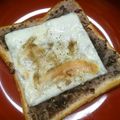 むぴょこぴょこん's cooksnap of when they made あんこピザトースト♪.