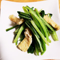 gratin☆'s cooksnap of when they made みぶ菜とお揚げさんの簡単炒め煮.