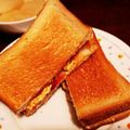 すみま～る's cooksnap of when they made 卵とハムのトーストサンド.