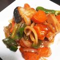 ラヒラヒ's cooksnap of when they made 酢豚の肉→魚で、酢ブリ♫.