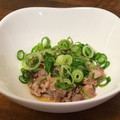 単身赴任自炊's cooksnap of when they made 簡単！砂肝銀皮と玉ねぎの胡麻油あえ.