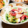 makichihua's cooksnap of when they made ☆母直伝☆思い出のタコと大根のサラダ☆.