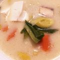クックW3800G☆'s cooksnap of when they made 鮭のあったか豆乳鍋♪.