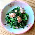 ♡サニー♡'s cooksnap of when they made レンジで簡単☆春菊の胡麻ツナ和え。.