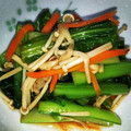 ｻﾞ・ワンピース's cooksnap of when they made 小松菜の簡単おひたし.