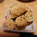 りぼんちゃん♬'s cooksnap of when they made 給料日前の☆鶏ミンチの包み煮.