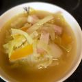 potekon's cooksnap of when they made 新たまねぎとキャベツのスープ.