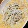 kokohato's cooksnap of when they made 【減塩】腎臓内科医考案の坦々もやし炒め.