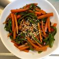 lilin's cooksnap of when they made 彩りきんぴら.