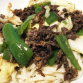 クックV4WJS0☆'s cooksnap of when they made 【時短おかず】ピーマンと牛肉の中華炒め.
