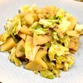 たむぅぅぅ's cooksnap of when they made やみつき♪キャベツとじゃがいもの塩辛炒め.