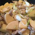 AOAOshark's cooksnap of when they made 豚バラ肉と竹の子の甘辛煮.