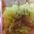 はらさわひでゆき's cooksnap of when they made レンジで簡単☆ハムとキャベツの炒め物♪.