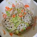 かなげっちょ's cooksnap of when they made レンコンとキャベツのあっさりマヨサラダ.