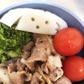 ピッコロ　天使's cooksnap of when they made 可愛い❤️戌年の蒲鉾飾り切り.
