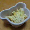 stoneaya's cooksnap of when they made 離乳食中期～レンジで＊麩としらすの卵とじ.