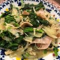 ハル0401's cooksnap of when they made ほうれん草のソテー.