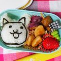 choco♪w's cooksnap of when they made キャラ弁 にゃんこ大戦争！.