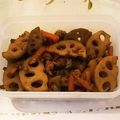 くるみ小枝's cooksnap of when they made レンコンとにんじんとひき肉のきんぴら.