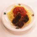 ❁Abake❁'s cooksnap of when they made まっ、まさか！の、カツスパ！！.