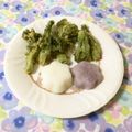 puniＫ's cooksnap of when they made 大根おろしでお花♪.