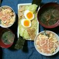 猫まんま☆'s cooksnap of when they made 簡単、包丁いらず。朝食やお弁当に鮭マヨ丼.